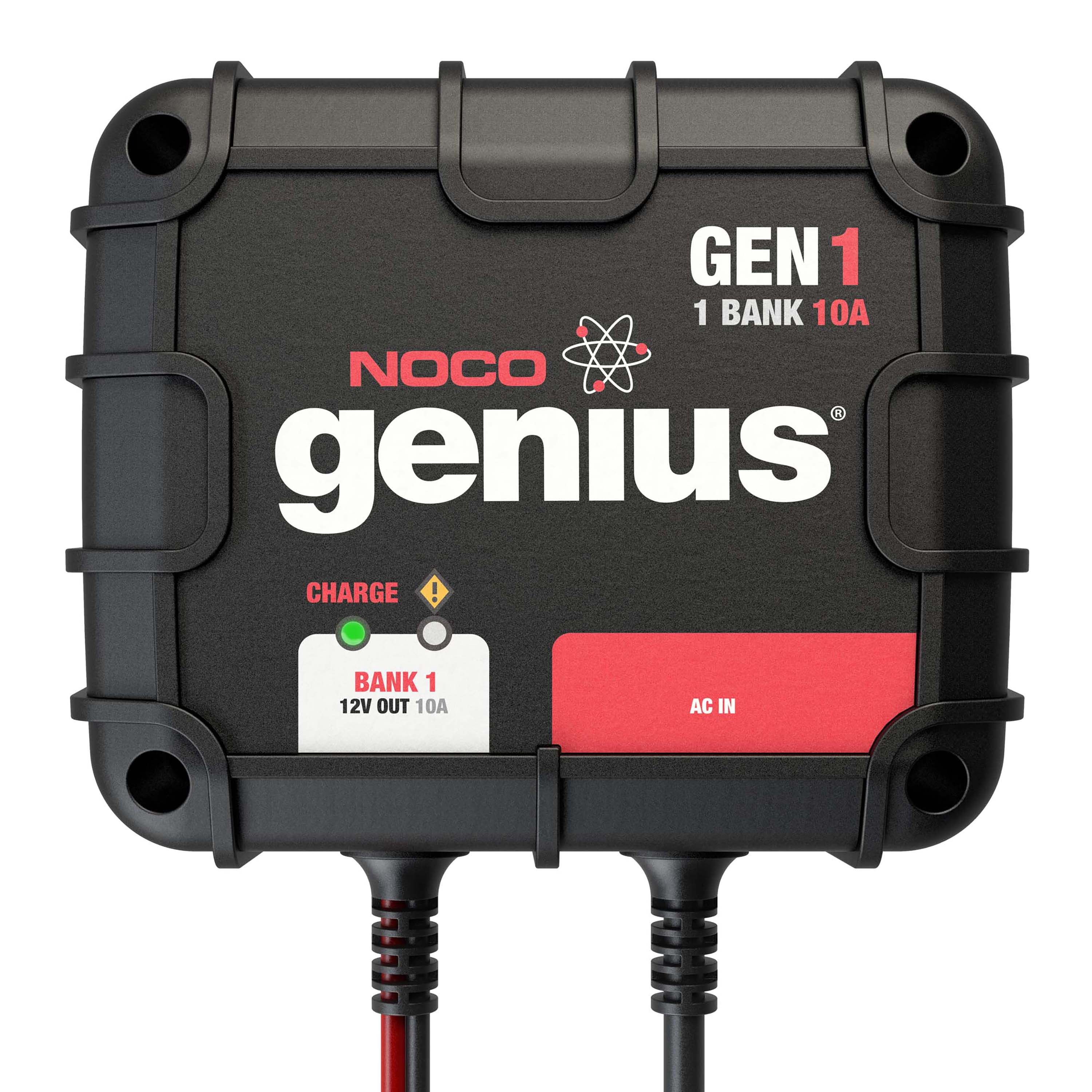 1-Bank 10-Amp Fully-Automatic Smart Marine Charger NOCO Genius GENPRO10X1 