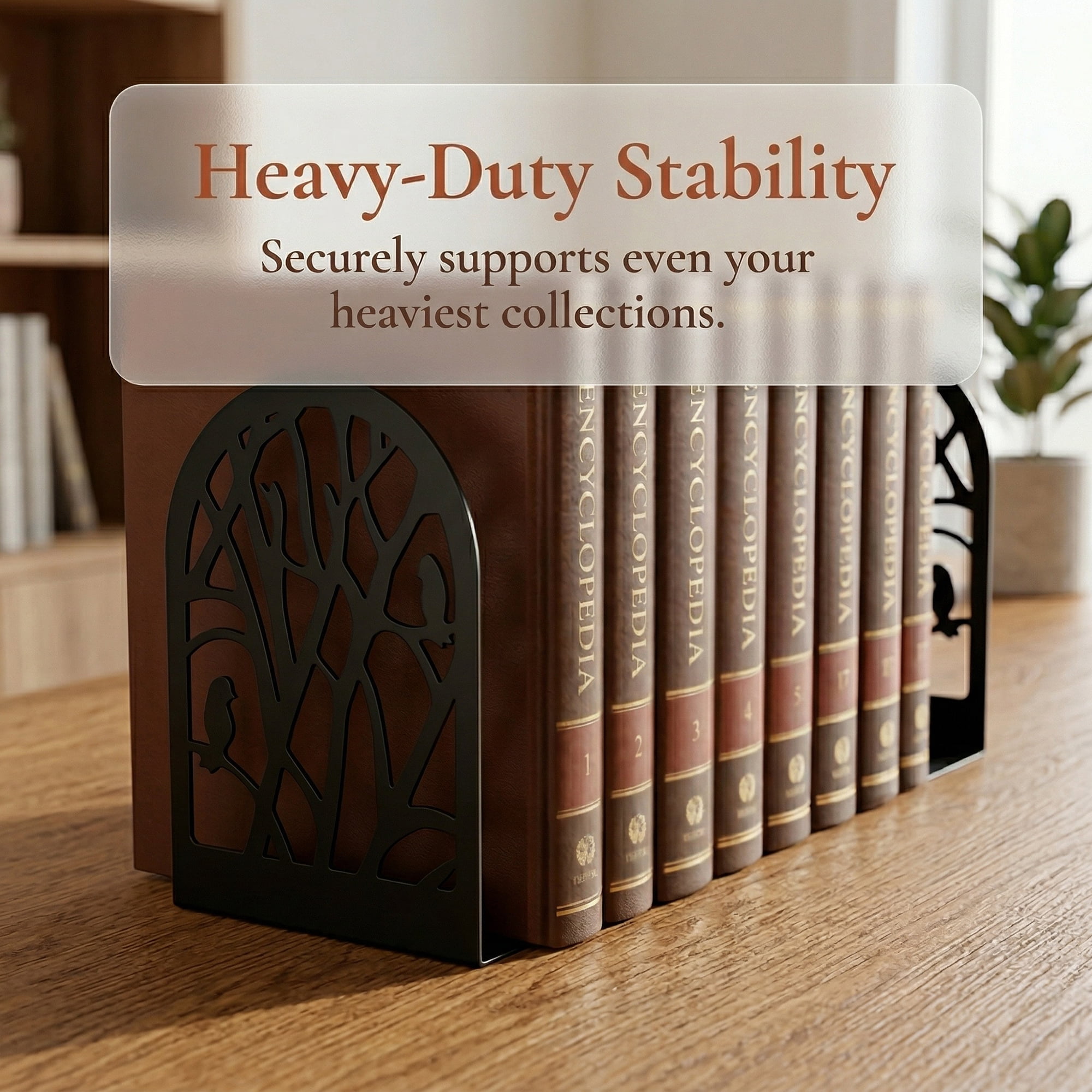 Unique Bargains Expandable Non-Skid Geometric Bookends With Compartments 2 Pcs Style C