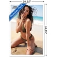 thumbnail image 3 of Sports Illustrated: Swimsuit Edition - Kelsey Merritt 20 Wall Poster, 22.375" x 34" Framed, 3 of 5