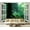 Color2, variant on Peel and Stick Wallpaper Open Window View Forest Wooden Door Greenery Modern Art Wall Mural Decor Self Adhesive and Removable 69in x 98in