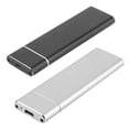 thumbnail image 2 of FlyFlise M.2 NGFF SSD 6Gbps vers USB 3.1 Convertisseur Type-C Adaptateur Boîtier Boîtier M2 SSD, 2 of 8