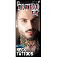 thumbnail image 1 of Tinsley Transfers Colorful Retro Tiger Neck Tattoo Temporary Costume Accessory, 1 of 2