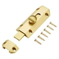 thumbnail image 3 of yuksok Brass Door Security Latch Easy Install Anti-Rust Safe Thickened Bathroom A, 3 of 9