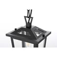 thumbnail image 3 of Elegant Lighting Berks 7 inch Outdoor Pendant in Black, 3 of 8