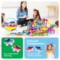 thumbnail image 6 of PicassoTiles Magnetic Racing Cars for Kids – 2PCS Vehicle Set for Magnetic Tile Race Track, STEM Construction Building Blocks Educational Toy, 6 of 10