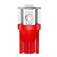 thumbnail image 2 of cciyu 194 T10 168 2825 W5W Extremely Bright LED Bulbs 5-5050-SMD fit for Dome Light Map Light Step/Courtesy/Door Light Glove Box Light&nbsp;Wedge Red Pack of 20, 2 of 4