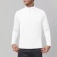 thumbnail image 1 of pstuiky camisas de manga larga para hombre, Ropa deportiva de manga larga y cuello redondo para hombre, lisa, cálida, de color liso top de hombre m, 1 of 7