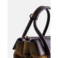 thumbnail image 4 of Free Assembly Women's Satchel, Green Plaid, 4 of 6