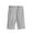 Grey, variant on Girls Yoga Shorts High Waist Stretchy Athletic Leggings Comfortable Workout Play Outfit Summer Active Wear For Kids White 3-4 Years