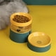 thumbnail image 1 of Tazones para Mascotas de Plástico, Alimentador de Mascotas Doble , Pequeño Perro Medio Gato Alimentación de Agua para Beber Bowls Holder F - Verde Salvador Gatos Beber Cuencos, 1 of 7