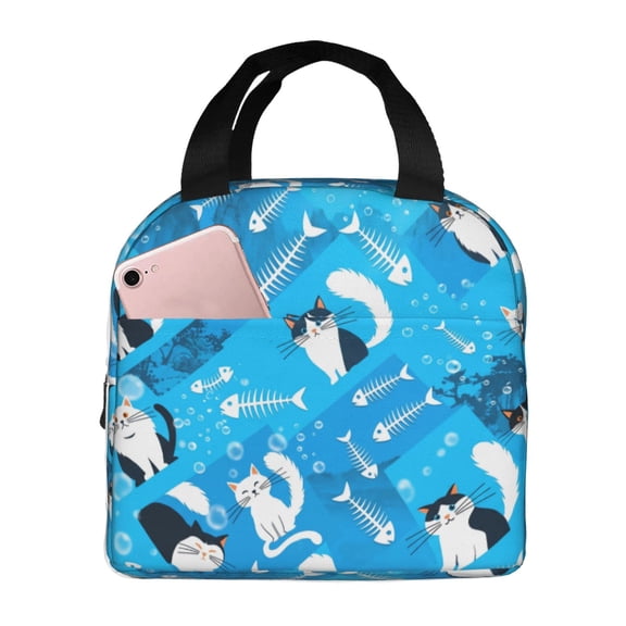 Cat Lunch Bag For Women, Insulated Lunch Bag For Men, Leakproof Thermal Lunch Box Cool Bag For Work, Picnic, Outdoor