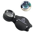 thumbnail image 1 of 30X Magnifier Jeweler Optics Grass Microscope for Coins Stamps Jewelry Loupe, 1 of 6