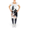thumbnail image 2 of Boston Terrier The Look Apron 27 in x 30 in, 2 of 5