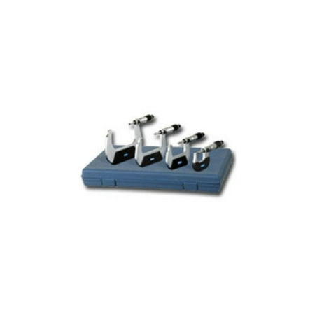Fowler 0-4'' Outside Micrometer Set