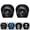 A#ghost face headrest covers, variant on 2 Pack Ghost Face Car Headrest Covers, Upgraded Snug Fit Auto Seat Protector with Funny Novelty Print, Soft Breathable Polyester Holiday Vehicle Interior Decor Accessories for Cars Trucks SUVs