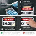 thumbnail image 3 of Danger Chlorine Sign, OSHA Danger Sign,, 3 of 8