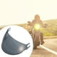 thumbnail image 1 of Visor de lente de cascos, cubierta de visera de cascos, protección solar de verano, la cubierta de viento de motocicleta resistente, casco de lente, Gris claro, 1 of 8