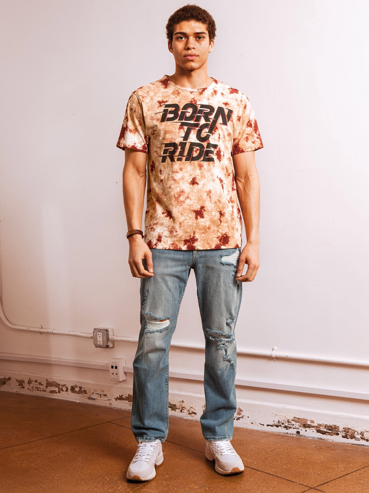 Jordache Vintage Short Sleeve Graphic Relaxed Fit T-Shirt (Men's) 1 Pack