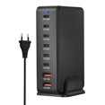 thumbnail image 1 of Cargador tipo C de 268 W y 100 W con concentrador de 8 puertos y estación de carga multiusb PD de carga rápida, 1 of 6