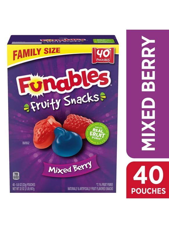 Funables Fruit Snacks in Snacks, Cookies & Chips