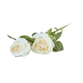 thumbnail image 1 of Artificial Rose Flower Realistic Silk Roses with Stem Bouquet of Flowers Plastic Flowers Real Looking Fake Roses for Home Wedding Centerpieces Party Decorations, 1 of 8