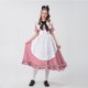 thumbnail image 1 of Carnaval Halloween pequeña casa pradera chica disfraz lindo Lolita cafetería sirvienta Cosplay vestido de fiesta elegante, 1 of 5