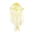 thumbnail image 3 of Cadena para la cabeza con lentejuelas, joyería para el cabello, fiesta de Halloween para mujeres, tocado de moda, gorra, 3 of 7