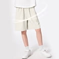 thumbnail image 6 of Guluxicc Kids Boys Athletic Shorts Elastic Waist Summer Solid Color Moisture Wicking Drying Shorts for Casual Activities, 6 of 8