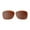 Brown - Polarized, variant on Walleva Black Polarized Replacement Lenses for Ray-Ban Stories Wayfarer 53mm Smart Glasses