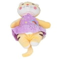 thumbnail image 4 of Plush Comfort Toy, Soothe The Senses Plush Towel Toy Granular Touch  For Bed Purple, 4 of 8