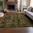 thumbnail image 6 of Addison Rugs Mayfield Washable Traditional Oriental Brown Rectangle Rug, 9' x 12', 6 of 6