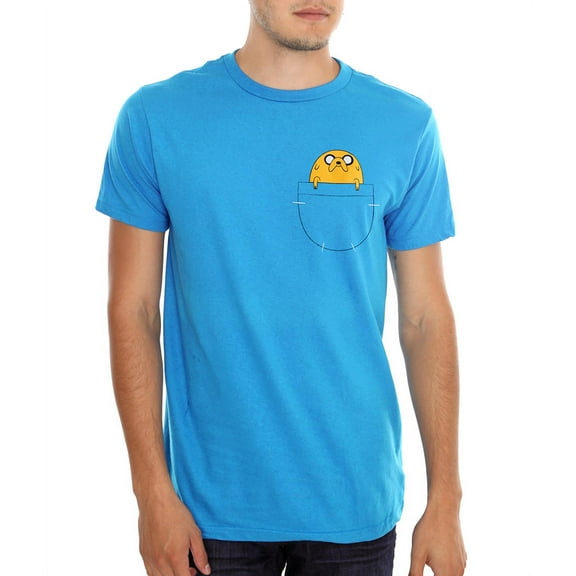 Adventure Time Jake In Pocket T-Shirt