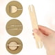 thumbnail image 2 of El Juego de 7 Palos de Telar Manual de Madera Incluye 5 Agujas de Ganchillo para Tejer en Madera, 1 Lanzadera de Madera y 1 Peine para Tejer de Madera., 2 of 7
