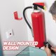 thumbnail image 2 of 4 soportes para extintor de incendios, soportes de pared para extintor de incendios, soportes resistentes, 2 of 6