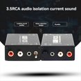 thumbnail image 2 of Aislador de Audio de 3,5 mm + Aislador Acústico de Corriente de Audio Eliminador de Ruido de Audio Aislador de Común Automóvil, 2 of 10