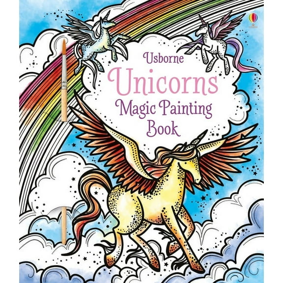 Magic Painting Books Unicorns Magic Painting Book, (Paperback)