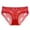 Red, variant on Juslio Panties for Women Low Waist Lace Soft Elastic Sexy Breathable Soft Underwear
