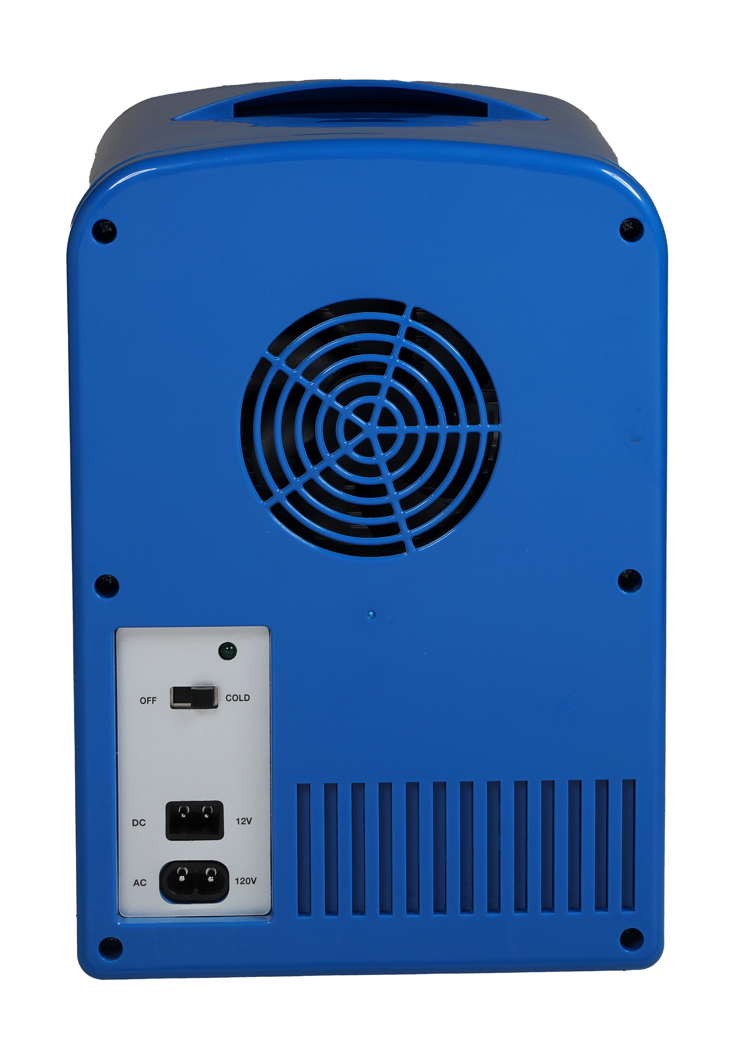 Bud Light Mini Beverage Fridge, Blue, 11''x7.5''x10''