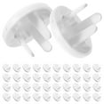 thumbnail image 4 of COOPHYA 50Pcs Child Safety Electrical Outlet Covers In White Abs For Home Use, 4 of 8