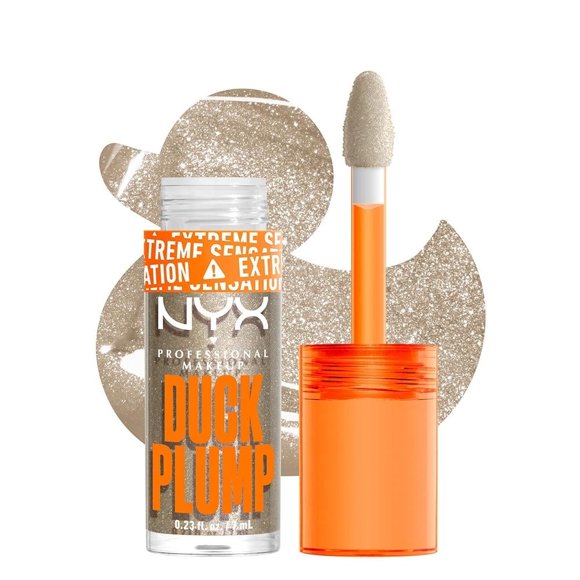 Brillo de labios NYX PROFESSIONAL MAKEUP Duck Plump Quazy Silver 7 ml