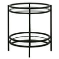 thumbnail image 2 of Evelyn&Zoe Robillard 20" Wide Round Side Table, Blackened Bronze, 2 of 8