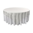 thumbnail image 1 of LA Linen TCpop90x90-WhiteP11 Nappe Carrée en Popeline de Polyester Blanc - 90 x 90 Po., 1 of 1