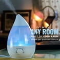 thumbnail image 4 of Waterdrop 2.4 Liter Ultrasonic Humidifier Cool Mist With Filter For Babies, Children, All Night Long, Quiet, Automatic Switch-Off, Long-Lasting, 7-Color Led Lights (Up To 35m²), 4 of 5