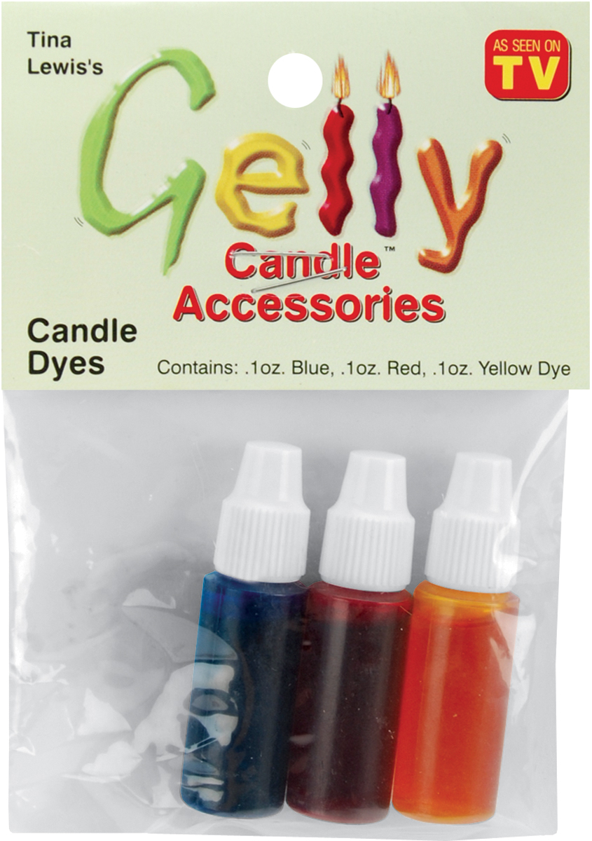 Gelly Candle Dye Assortment .1Oz 3/Pkg Walmart Canada