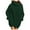 Green, variant on TJAZFJPA Womens Sweaters Trendy Soft Fashionable Women's Autumn Winter Long Sleeve Turtleneck Pocket Dress Midi Dress Fall Oversized Sweaters for Women 2024 Work Sweaters for Women
