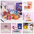 thumbnail image 2 of Tarjeta de feliz cumpleaños para niño, niña, niño, marido, esposa, 3D, pastel de cumpleaños, tarjetas de felicitación Pop-Up, postales, regalos de Festival con sobre, 2 of 5
