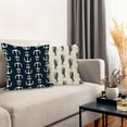 thumbnail image 6 of Navy Blue Nautical Ocean Starfish Coral Seahorse Anchor Throw Pillow Covers, Ocean Nautical Gifts, Sea Animal Pillow Cases 18 x 18 Inch Home Ship Sofa Decor Set of 4, 6 of 6