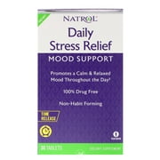 (2 Pack) Natrol Daily Stress Relief Tablets 30 Tablet