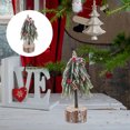 thumbnail image 3 of Mini árbol de Navidad para escritorio, pequeño árbol de Navidad artificial con frutos rojos, decoración navideña de interior para centro de mesa, bonita decoración para dormitorio, 3 of 7
