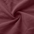 thumbnail image 6 of Weiqiqre Linen Shorts for Women Elastic Waist Capri Harem Pants with Pockets Casual Loose Solid Yoga Trousers, 6 of 6